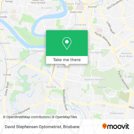 David Stephensen Optometrist map
