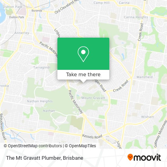 The Mt Gravatt Plumber map