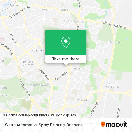 Watts Automotive Spray Painting map