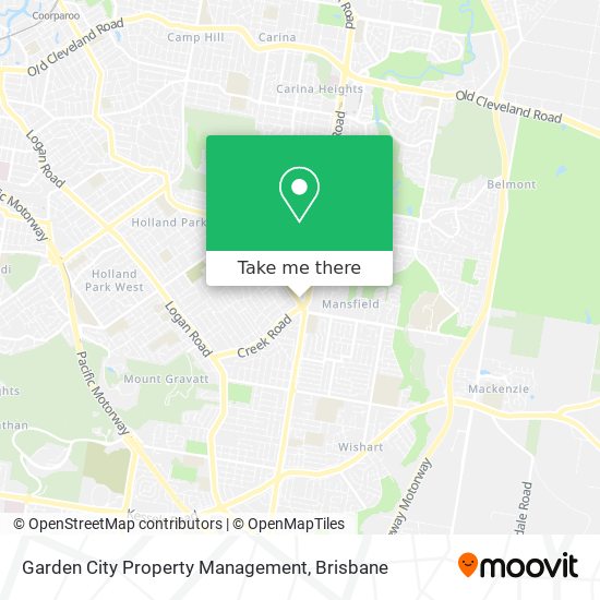 Garden City Property Management map