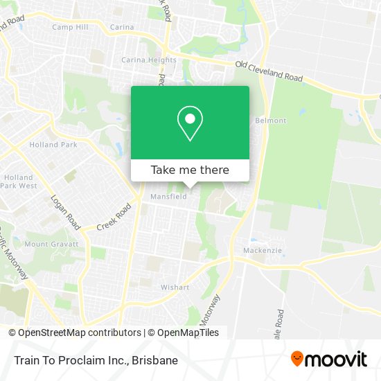Train To Proclaim Inc. map