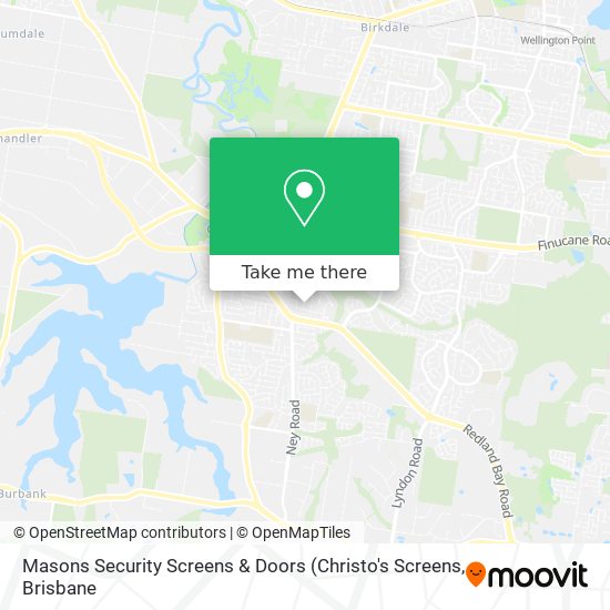 Masons Security Screens & Doors map