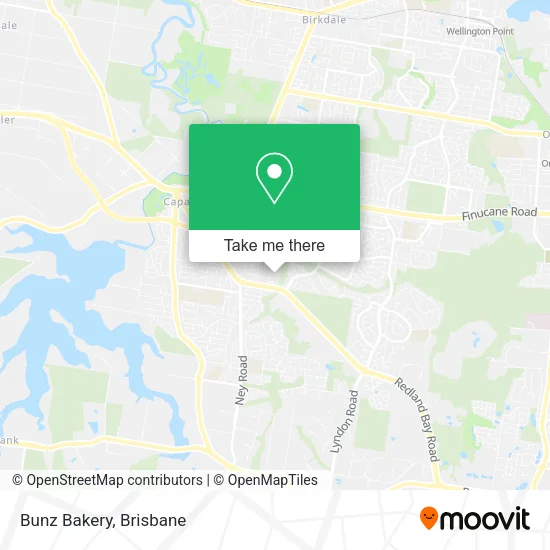 Bunz Bakery map