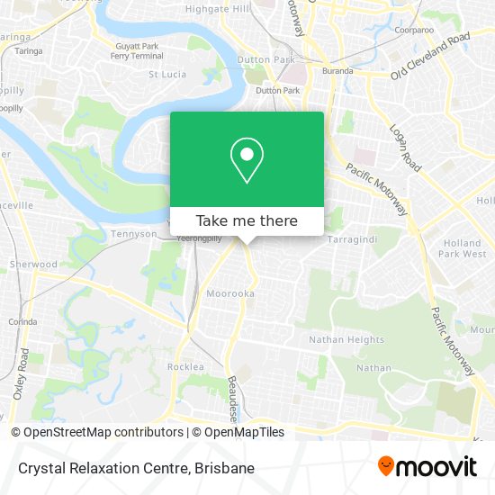 Crystal Relaxation Centre map