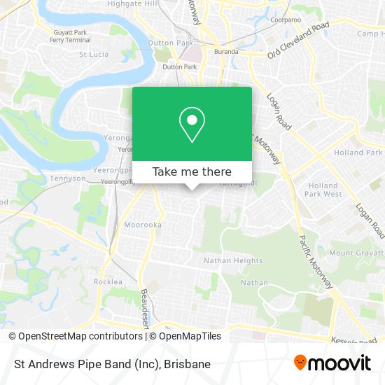 St Andrews Pipe Band (Inc) map