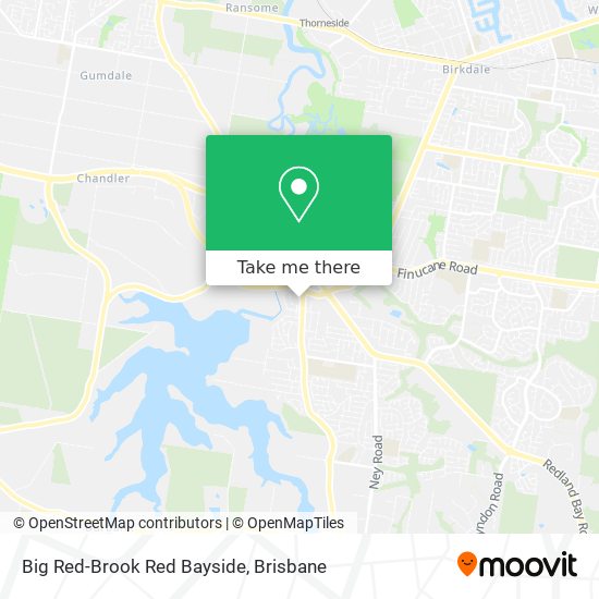 Big Red-Brook Red Bayside map
