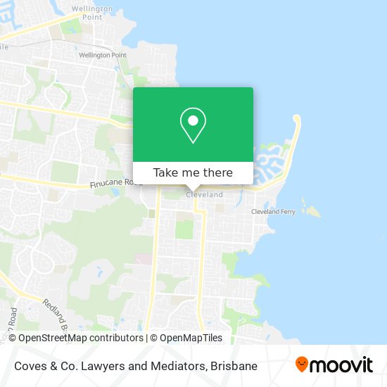 Coves & Co. Lawyers and Mediators map
