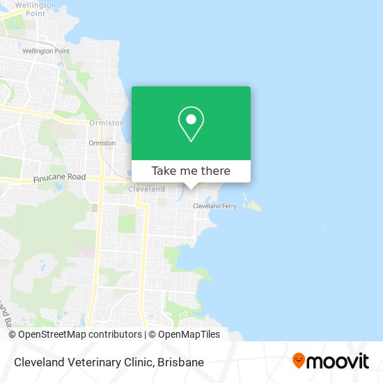 Cleveland Veterinary Clinic map