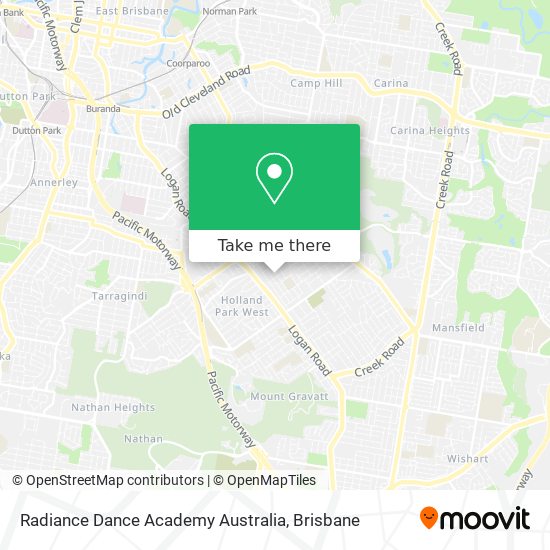 Radiance Dance Academy Australia map