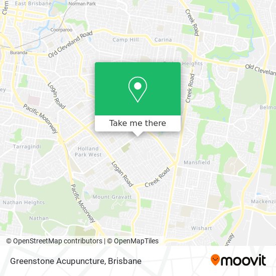 Greenstone Acupuncture map