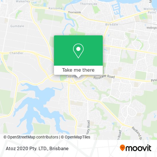 Atoz 2020 Pty. LTD. map