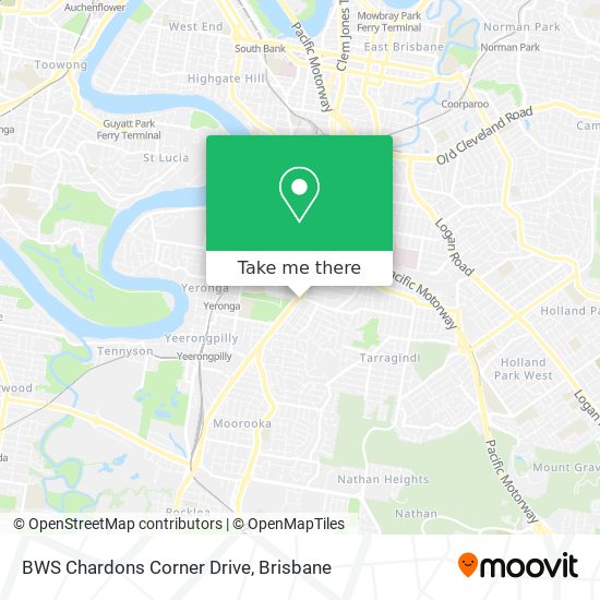 BWS Chardons Corner Drive map