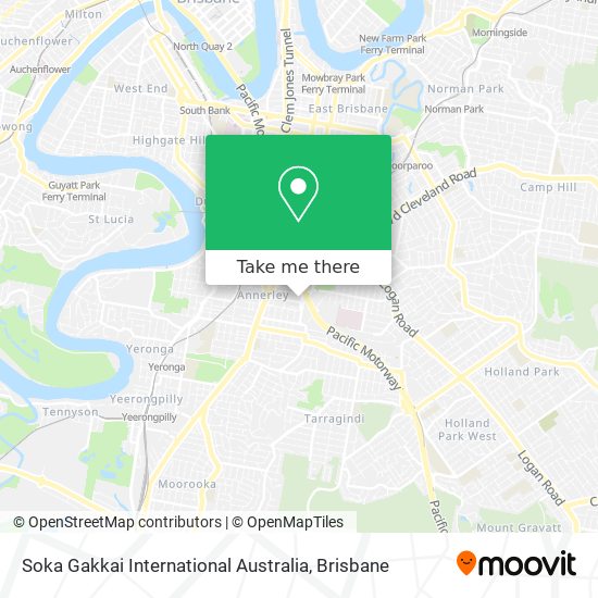 Soka Gakkai International Australia map
