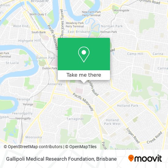 Mapa Gallipoli Medical Research Foundation