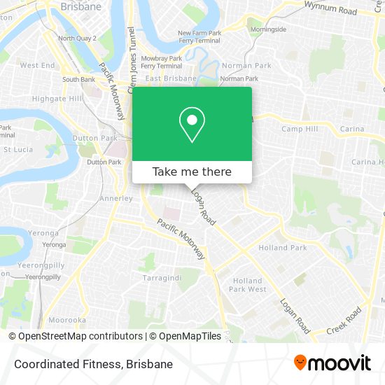 Coordinated Fitness map