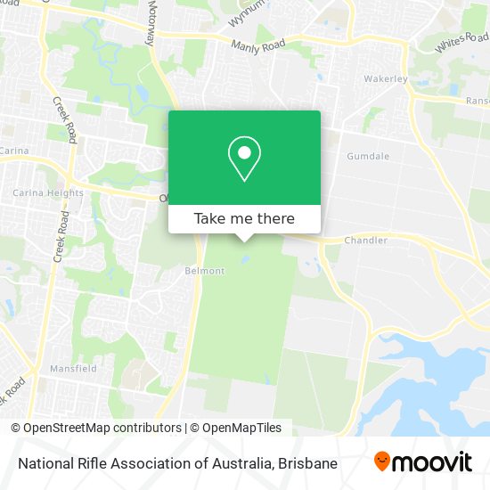 National Rifle Association of Australia map