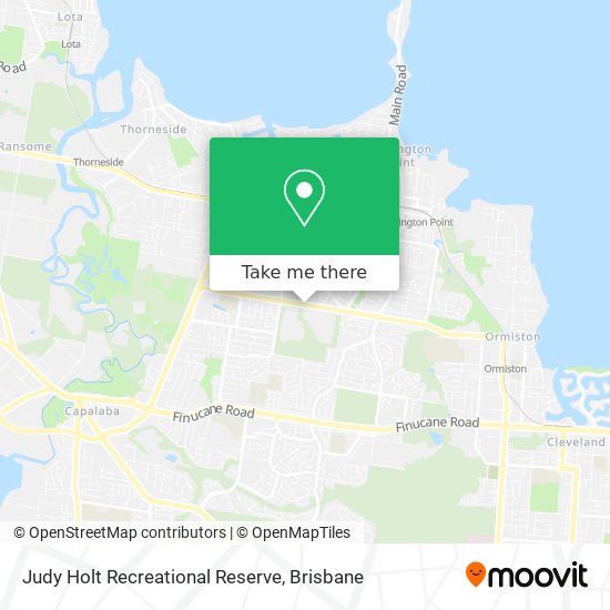 Judy Holt Recreational Reserve map
