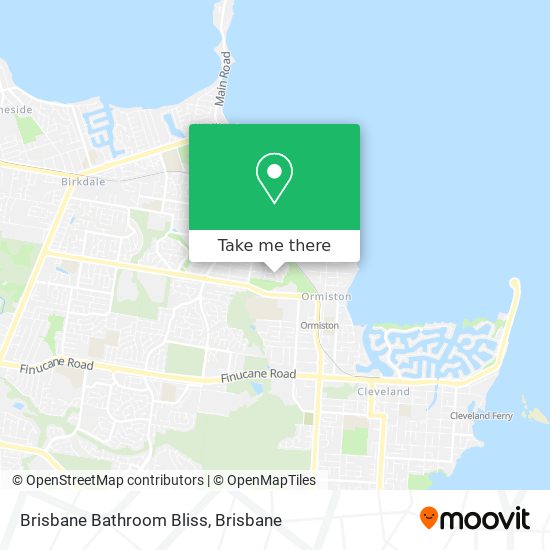 Brisbane Bathroom Bliss map