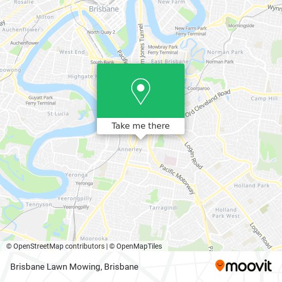 Brisbane Lawn Mowing map