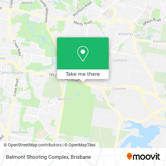 Belmont Shooting Complex map