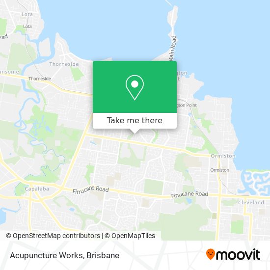 Acupuncture Works map
