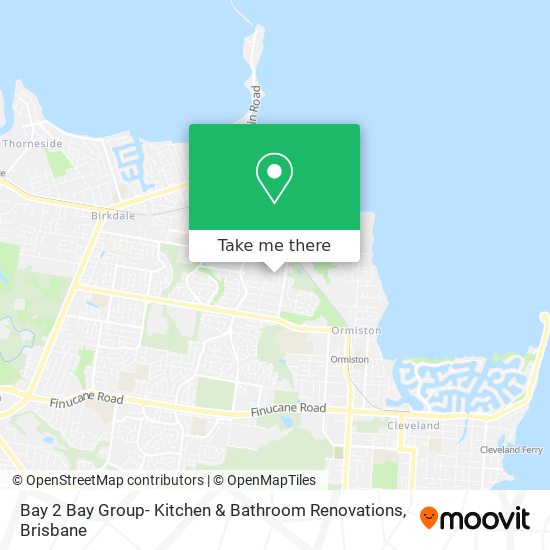 Bay 2 Bay Group- Kitchen & Bathroom Renovations map
