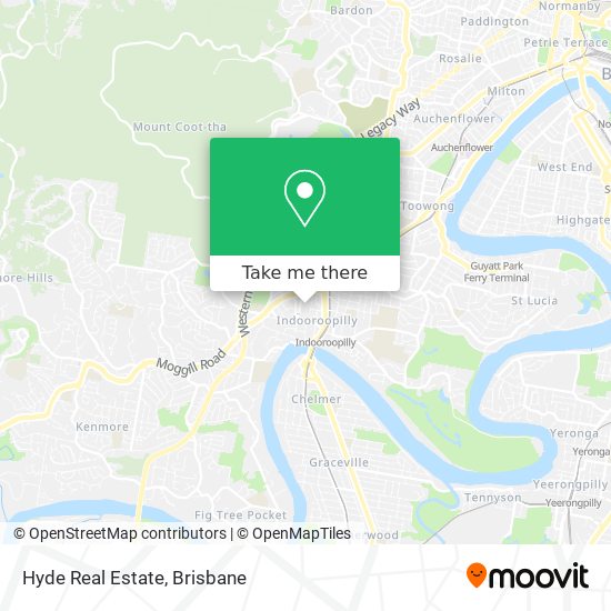 Hyde Real Estate map