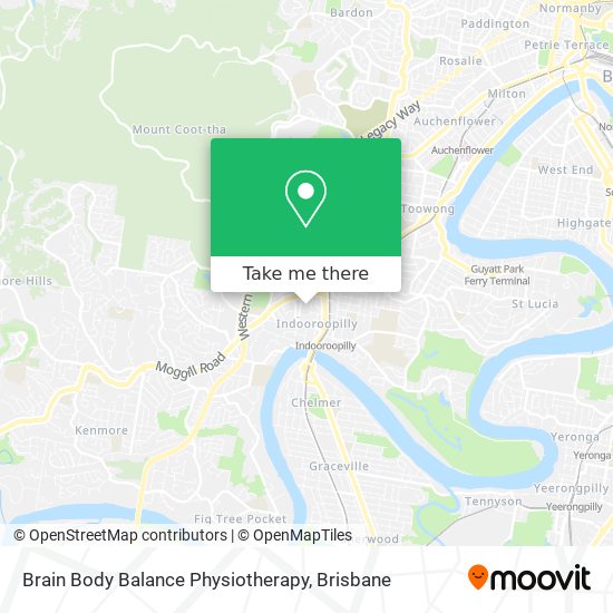 Brain Body Balance Physiotherapy map