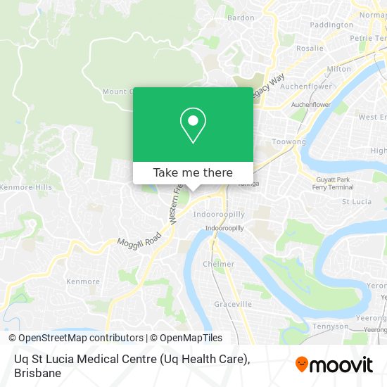 Uq St Lucia Medical Centre (Uq Health Care) map