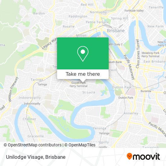 Unilodge Visage map