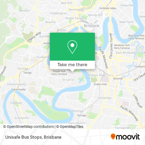 Unisafe Bus Stops map