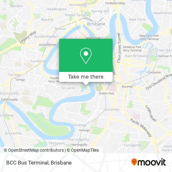 BCC Bus Terminal map