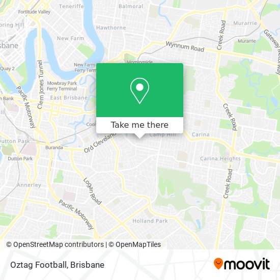 Mapa Oztag Football