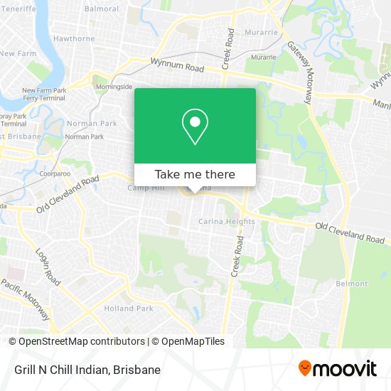 Grill N Chill Indian map