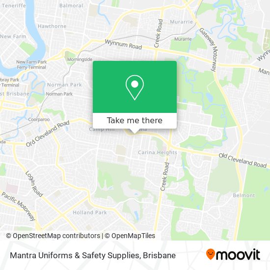 Mantra Uniforms & Safety Supplies map