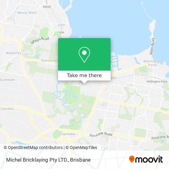 Michel Bricklaying Pty LTD. map