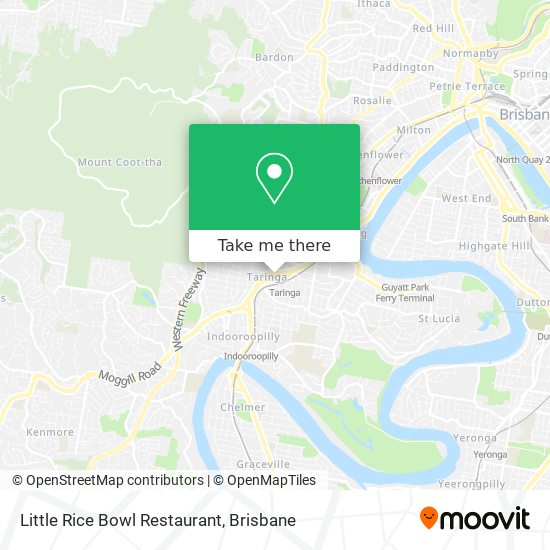 Little Rice Bowl Restaurant map