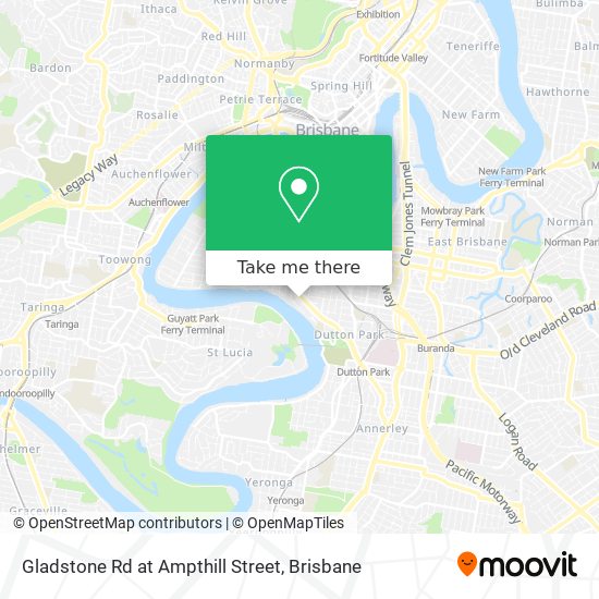 Gladstone Rd at Ampthill Street map