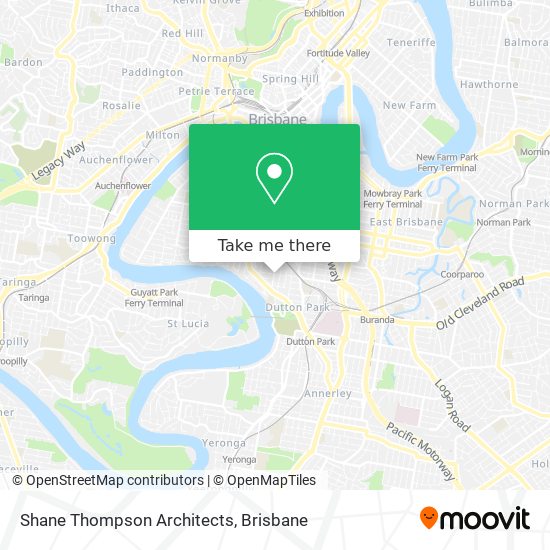 Shane Thompson Architects map