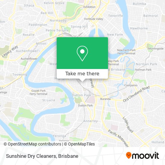 Sunshine Dry Cleaners map