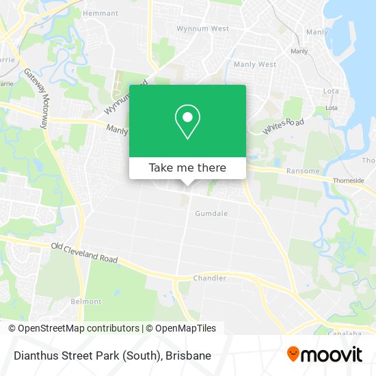 Dianthus Street Park (South) map