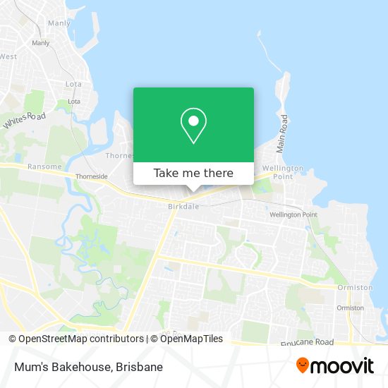 Mum's Bakehouse map