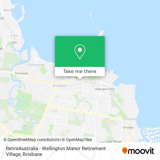 Mapa RetireAustralia - Wellington Manor Retirement Village