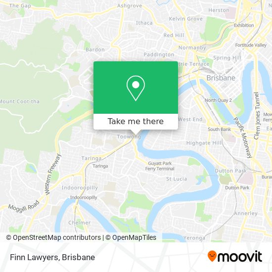 Finn Lawyers map