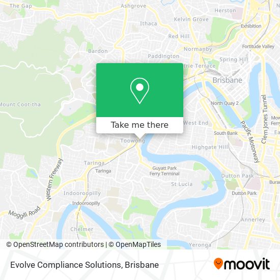 Evolve Compliance Solutions map