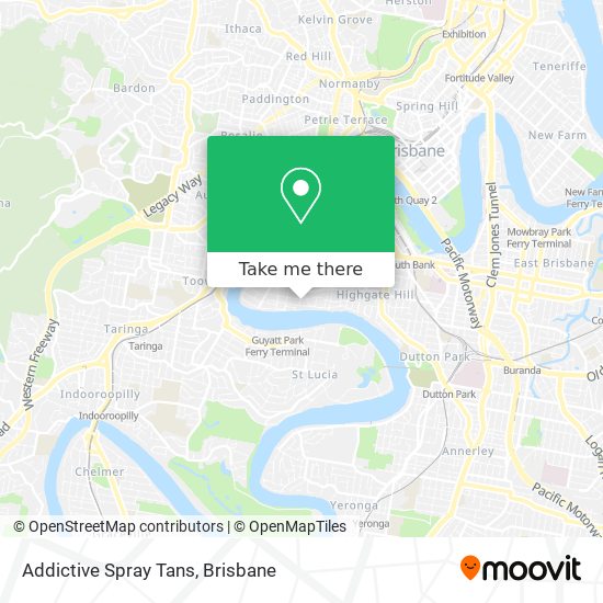 Addictive Spray Tans map
