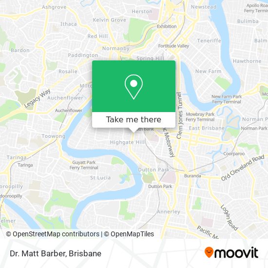 Dr. Matt Barber map