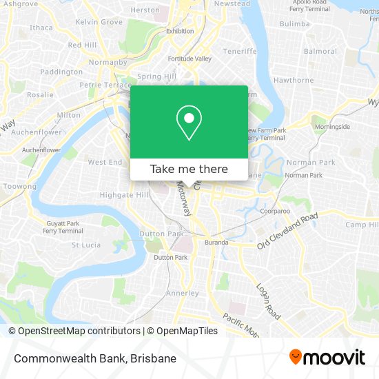 Commonwealth Bank map
