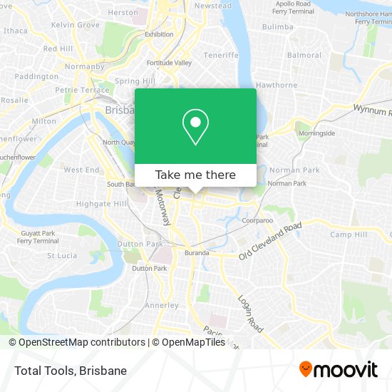 Total Tools map