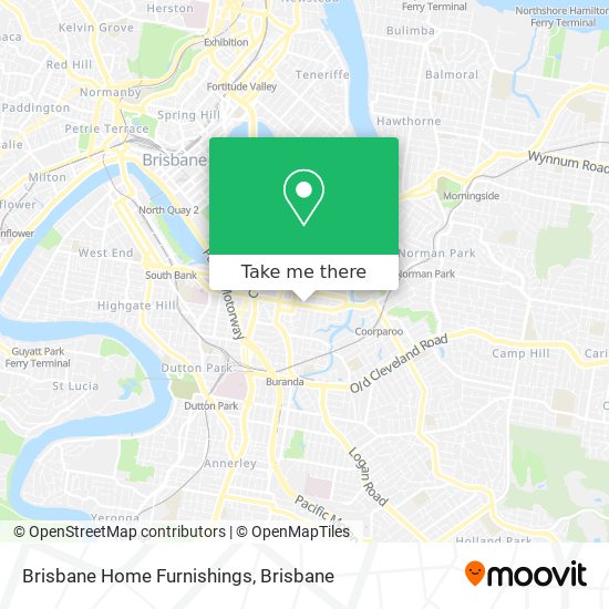 Brisbane Home Furnishings map